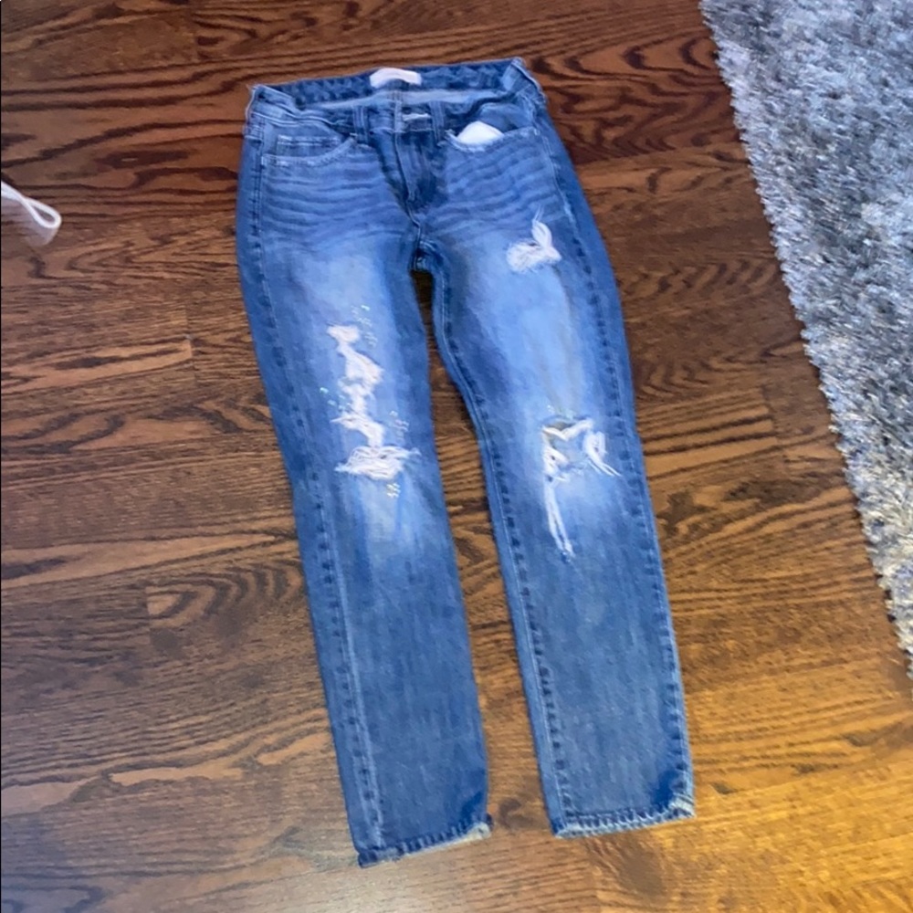 Abercrombie mom jeans